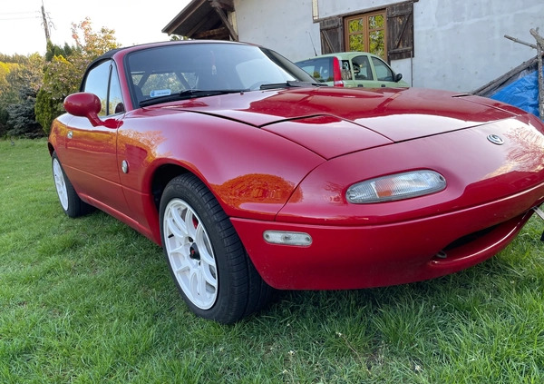 Mazda MX-5 cena 33000 przebieg: 141000, rok produkcji 1994 z Radziejów małe 596